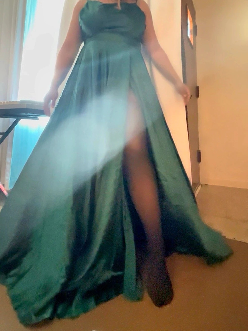Green Maxi Dress Like New